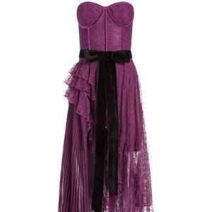 Alice + Olivia - BREE BUSTIER MAXI DRESS - Size 4